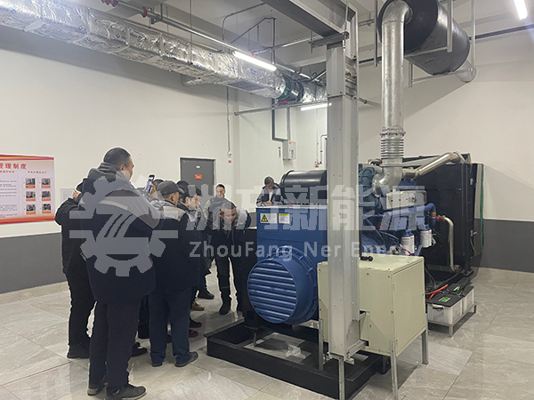 江苏洲方实力交付｜哈尔滨小区备用电源工程 玉柴发电机组并机系统圆满投用