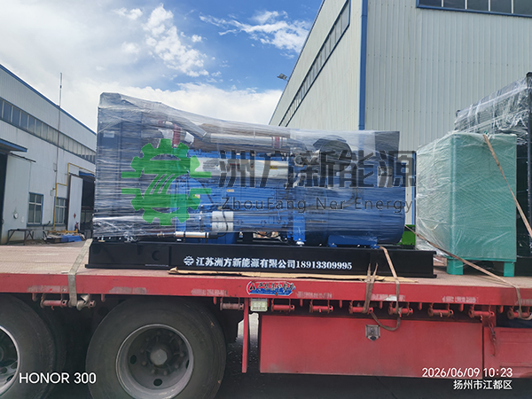 江苏洲方400KW柴油发电机组2台发往沈阳