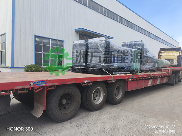 江苏洲方400KW柴油发电机组2台发往沈阳